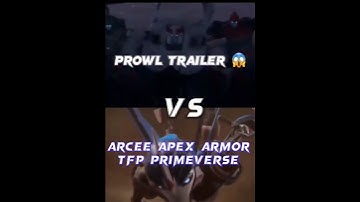 Prowl Trailer Vs Arcee Apex Armor Tfp Primeverse #transformers #shorts