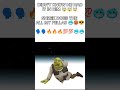 Shrek does the all my fellas  memes shrek allmyfellas youtubeshorts fyp shorts