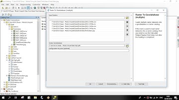 How To Import Raster Dataset in ArcGIS 10.5