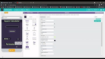 How to make a square calculator using @Code.org