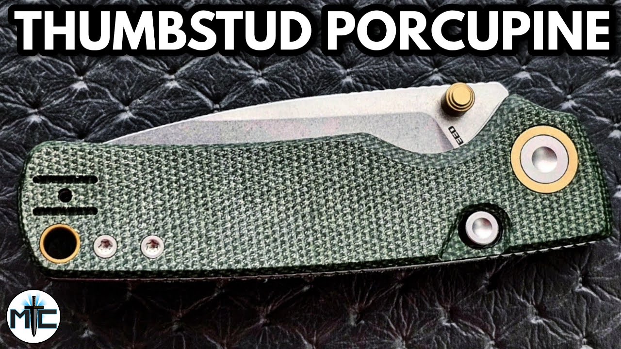 Складной нож Vosteed Porcupine Thumbstud — обзор и рецензия