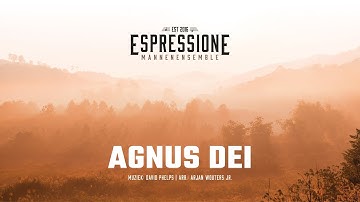 Agnus Dei (David Phelps) Lyric Video- Mannenensemble Espressione