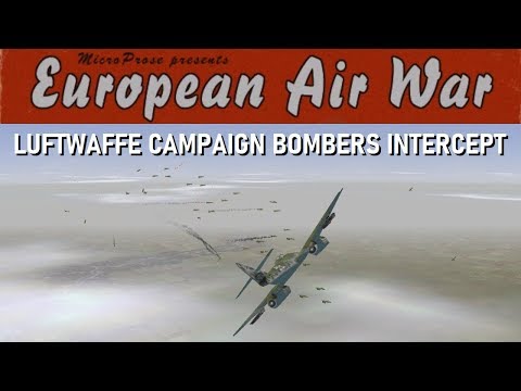 European Air War - Luftwaffe Campaign Mission - Bomber Intercept