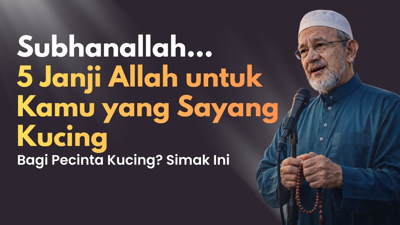 Subhanallah… 5 Janji Allah untuk Kamu yang Sayang Kucing