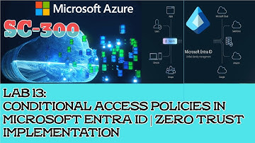 Azure SC-300 Lab 13: Conditional Access Policies in Microsoft Entra ID | Zero Trust Implementation