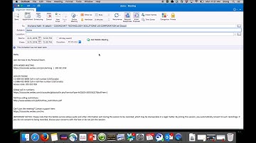 WebEx Conferencing: Scheduling your Personal Room (MAC)