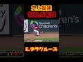【内野最速】速すぎる送球で悠々アウト 怪物デラクルーズ #Shorts   #baseball #野球  #珍プレー #mlb