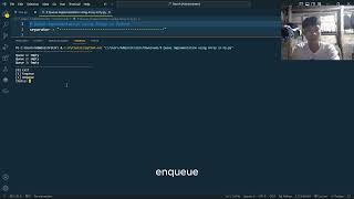 Queue implementation using Array in Python