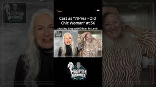 Cast as “70 Year Old Chic Woman” at 56 #podcast #podcastclips #perception #modeling #modelinglife