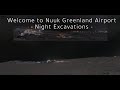Nuuk airport 7 days of night  2023 02 19