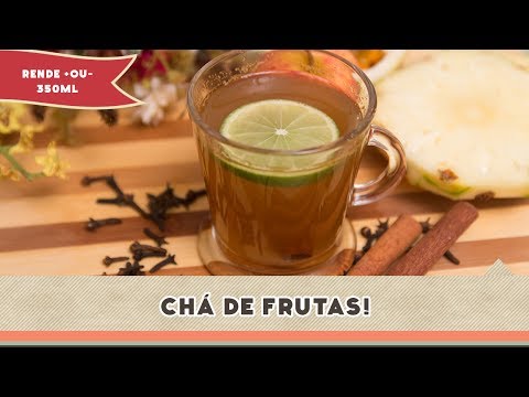 Chá de Frutas - Receitas de Minuto EXPRESS #106