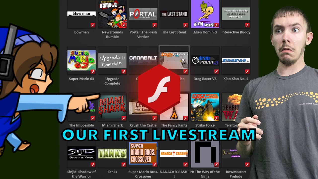  live childhood flash web games cringe stalgia youtube