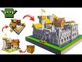 Minecraft Fortified House 2nd Upgrade (EASY 5X5 BUILDING SYSTEM)