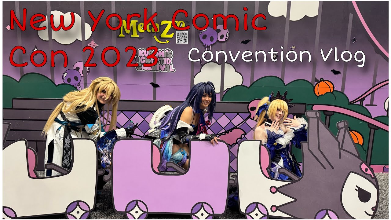 New York Comic Con 2023 | Cosplay Convention Vlog