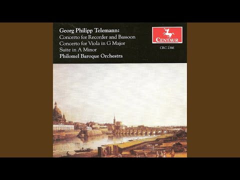 在 YouTube 上觀看「Concerto for Recorder and Bassoon in F Major, TWV 52:F1: I. Largo」