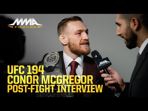 UFC 194: Conor McGregor discusses 'dream come true' win, what's next
