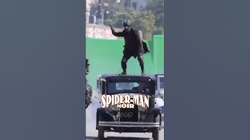 Backstage Spider-Man Noir