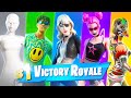 SKIN TRYHARD ALÉATOIRE CHALLENGE sur FORTNITE ! (Défi Top1)