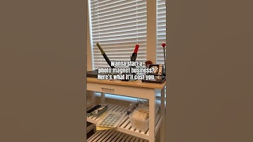 Wanna Start a Photo Magnet Business? Here’s What It’ll Cost 💸 #photomagnets #smallbusinessideas