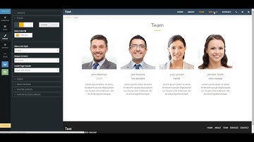 SITE123 - How to change Inside Page Header