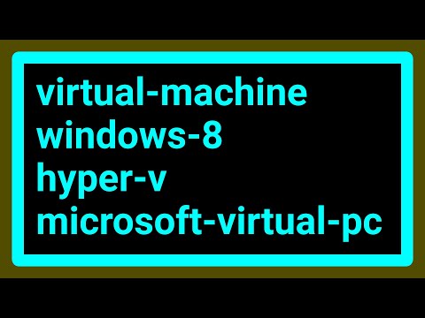 How do I install and use Windows Virtual PC in Windows 8?
