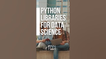Python Libraries for Data Science: A Must-Know List #tcci #datascience #python #shorts #reels