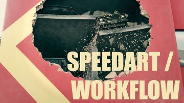 Blender VFX | Speedart / Workflow | MBG CORE inspired Wall Destruction  | RBDLab Addon