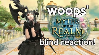 woops' 6.1 Alliance Raid Blind Reaction (Myths of the Realm: Aglaia) - FFXIV Highlights #15