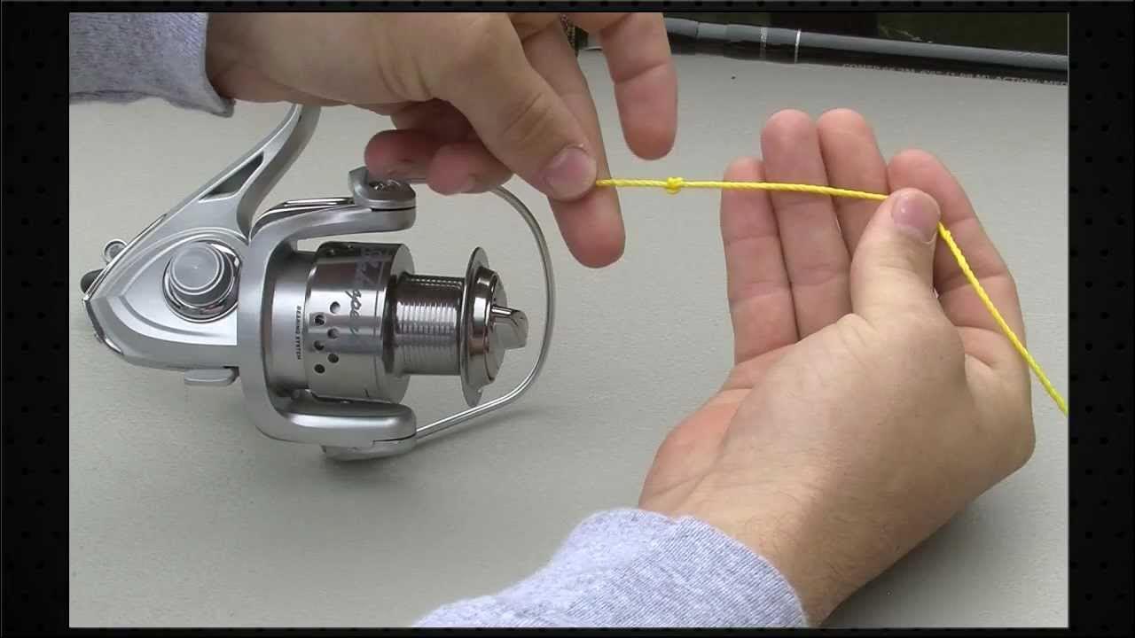 Line Spooling - Fishing Rods, Reels, Line, and Knots - Bass