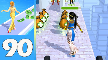 Run Rich 3D (IOS, Android) NEW UPDATE Gameplay Walkthrough All Levels (Level 90) #Shorts