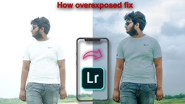 how overexposed fix Tutorial in LIGHTROOM || theAmritdev