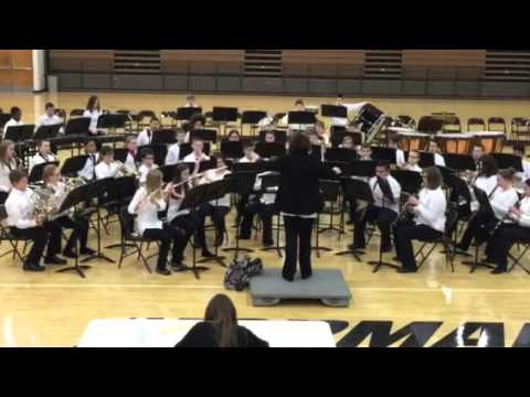 Parkside Junior high school 6th grade cadet band: Fighting Falcon