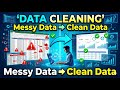 Data cleaning in excel