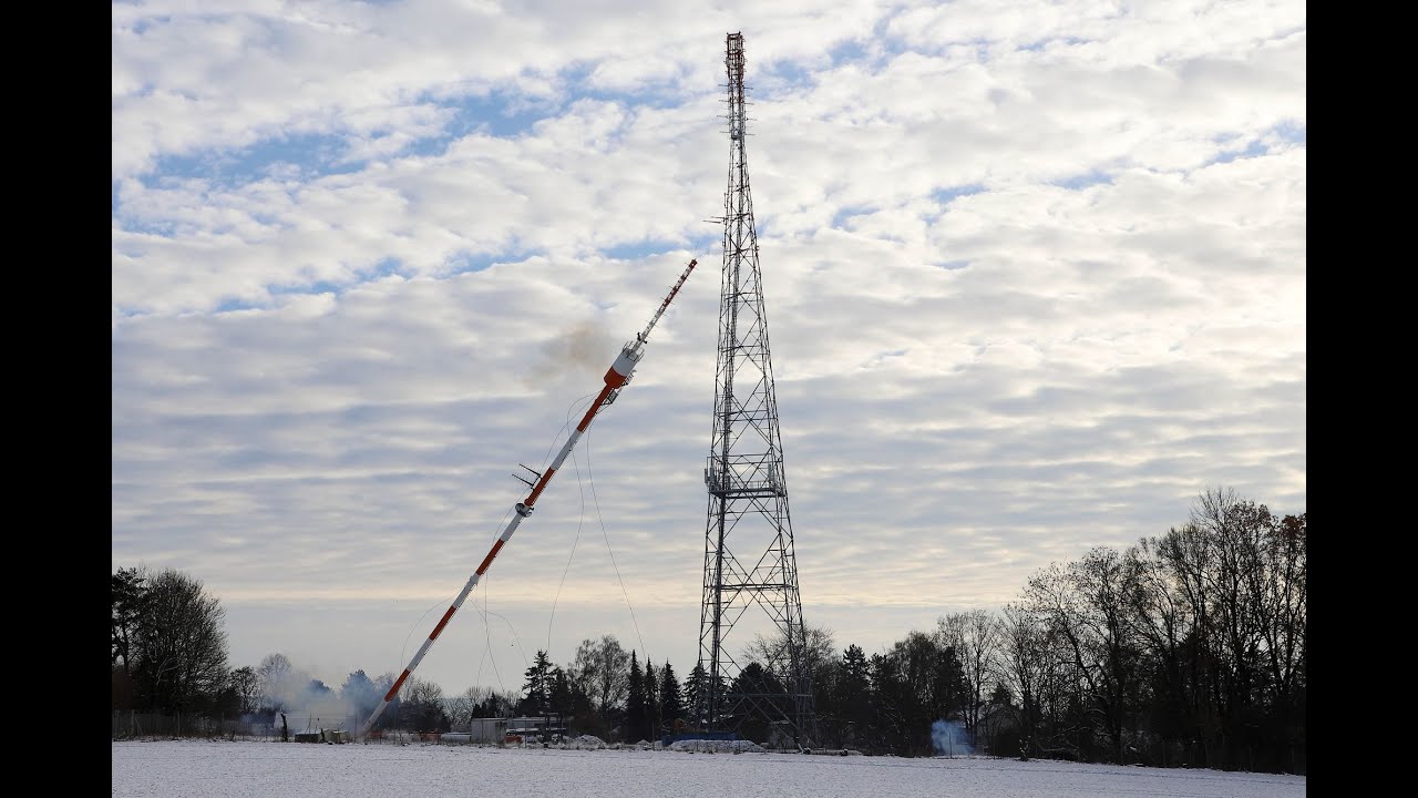 Sprengung NDR Sendemast Nikolausberg, 14. Dezember 2022