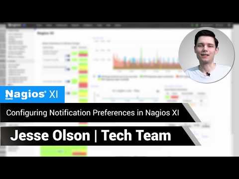 Nagios: Configuring Notification Preferences in Nagios XI