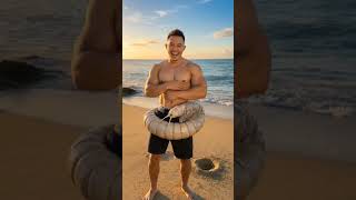 WRIGGLE SAND FRIENDS 🗿 #ai #alien #live #muscle #friends #gym #love #stranger #worm #monster #beach