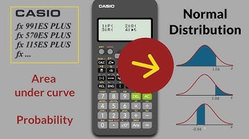 Casio fx-ES Plus: Z-Score Probabilities & Normal Distribution Areas (NO Z-TABLE!)