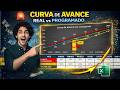 🚨 Curva de Avance REAL vs PROGRAMADO en Excel (Detecta Retrasos YA)