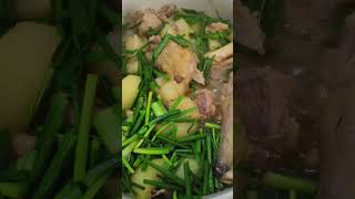 NATIVE CHICKEN TINOLA #trending #shorts #short #chicken #yummy