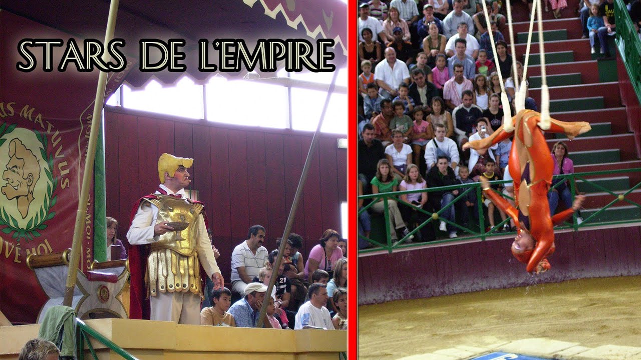 LES STARS DE L'EMPIRE : ANCIEN SPECTACLE DU PARC ASTÉRIX ! (il était trop bien)