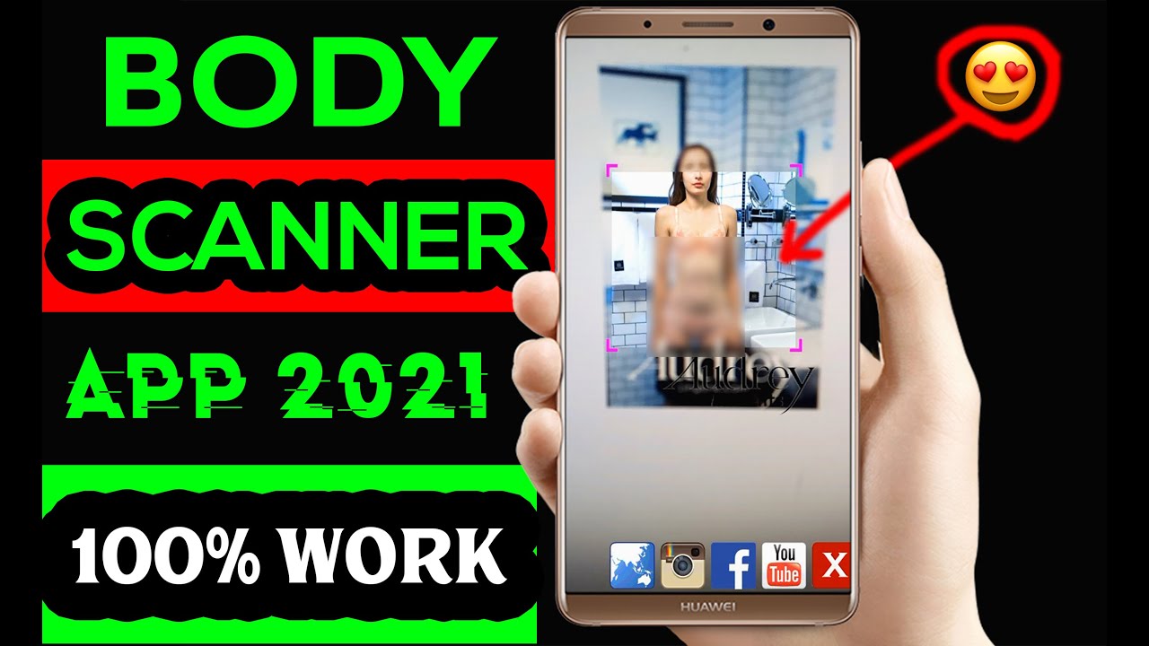 Girls Body Scanner New 2021 | 100% Work For Full body Scanner - YouTube