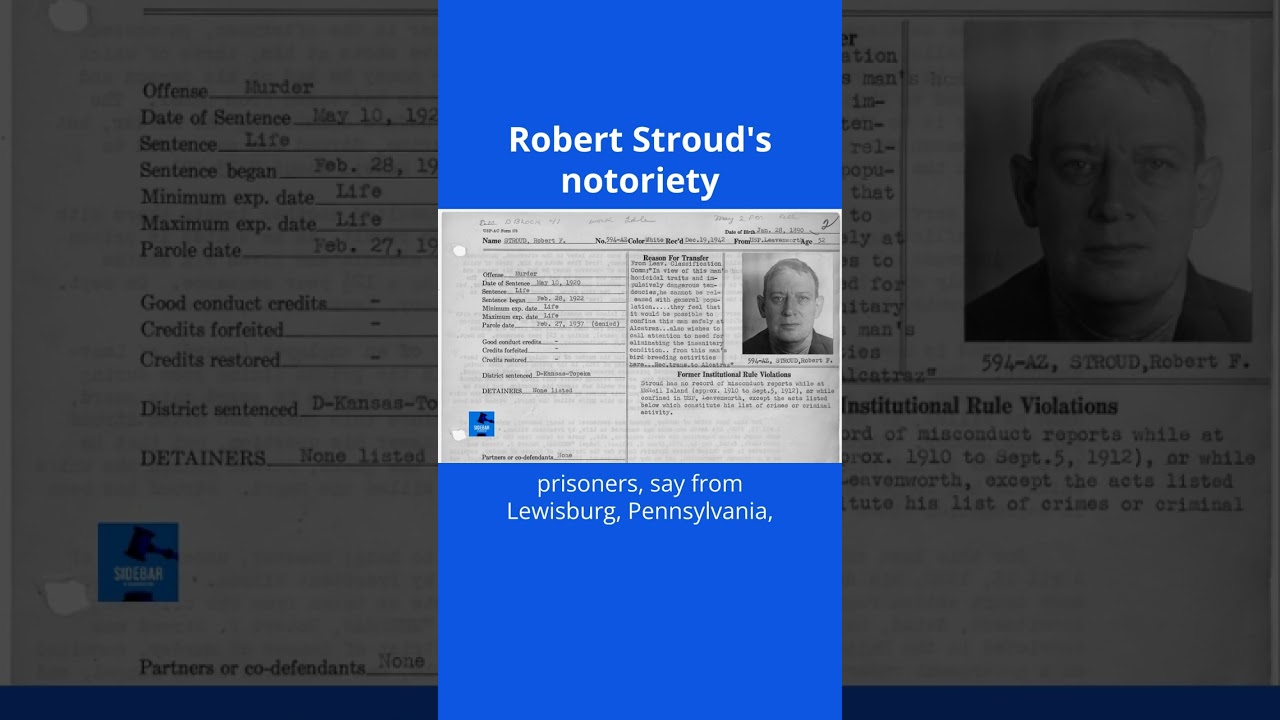 Известность Роберта Страуда | Боковая панель Courthouse News