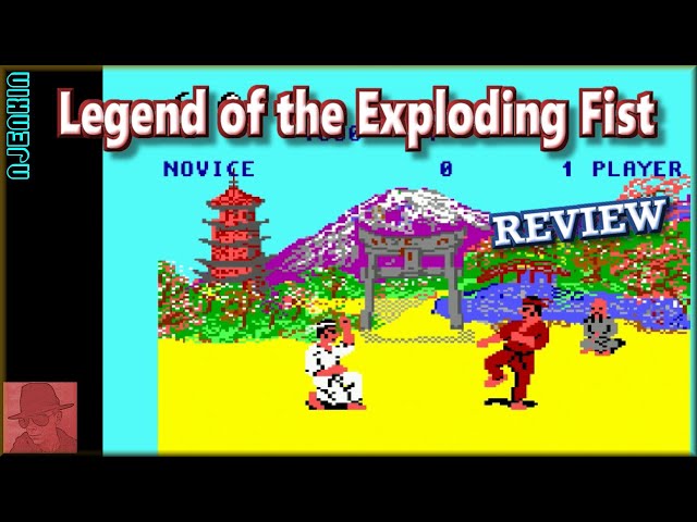 Legend of the Exploding Fist - on the Commodore Amiga 1200 - with
