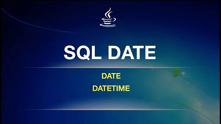 Bài 9 - SQL DATE - làm việc với ngày giờ trong SQL