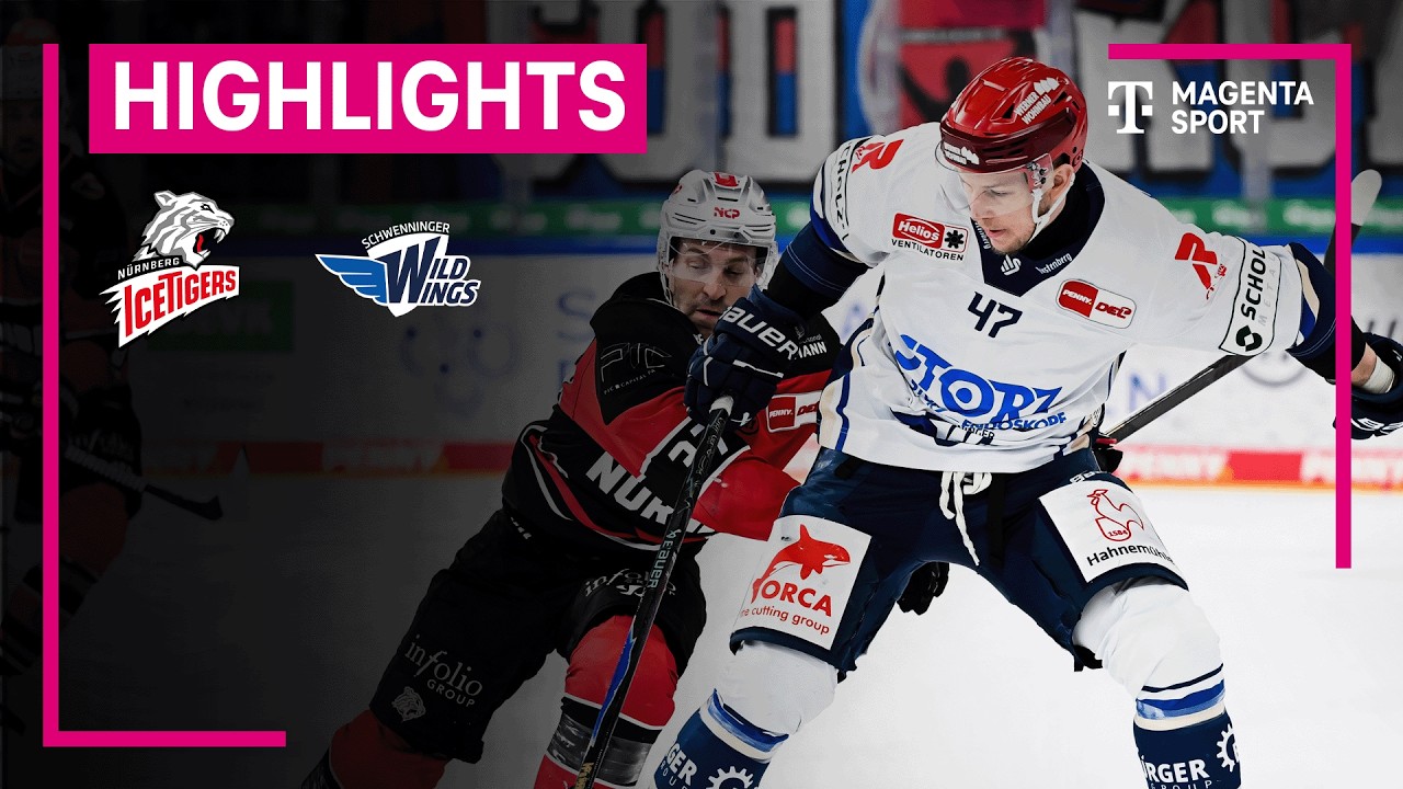 Nürnberg Ice Tigers - Schwenninger Wild Wings | PENNY DEL | MAGENTA SPORT