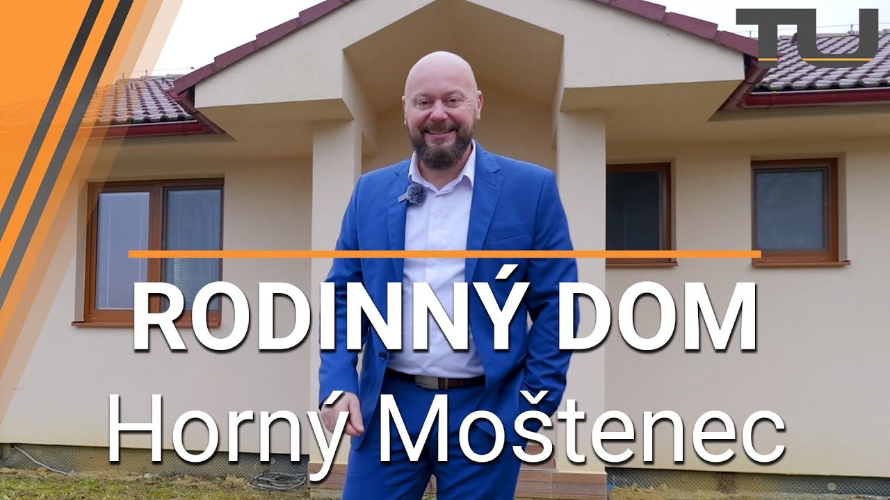 RODINNÝ DOM NA PREDAJ - Horný Moštenec