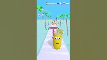 Juice Run Game Mobile walkthrough (ios,Android)Gameplay Levels 21 #Shorts