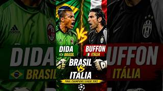 Dida vs Buffon: quem venceu esse duelo?