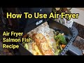 Air Fryer Baked Fish || Salmon Fish Recipe || Baked Fish Recipe || Air Fryer Recipe | Fish Recipe ||