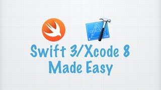 Simple App with Xcode 8 and Swift 3
